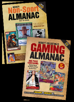 Beckett Non-Sports Price Guide#10 + 2025 Beckett Collectibles Gaming Almanac